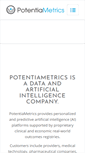 Mobile Screenshot of potentiametrics.com